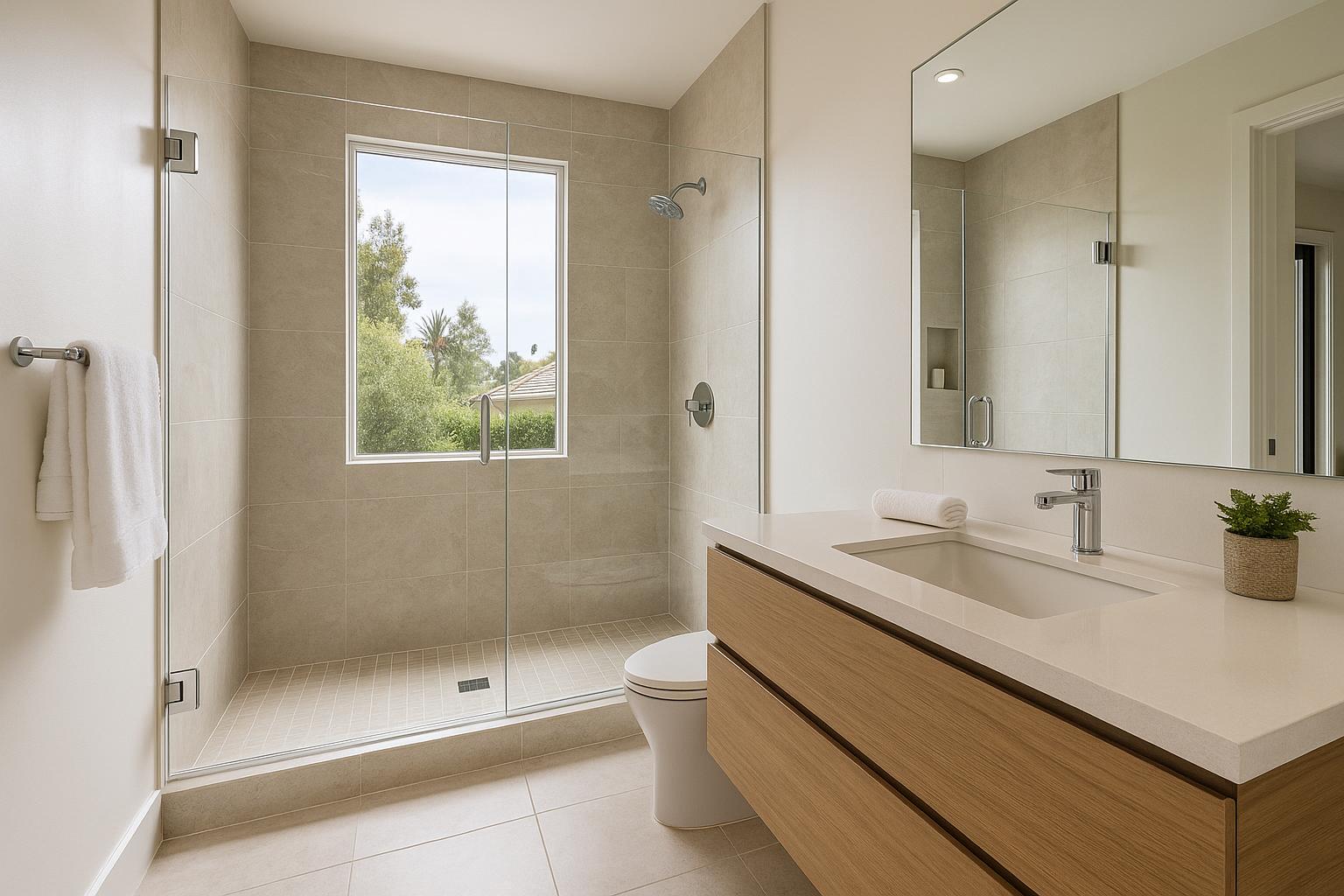 Bathroom Renovation service by Palisade Basement Pros